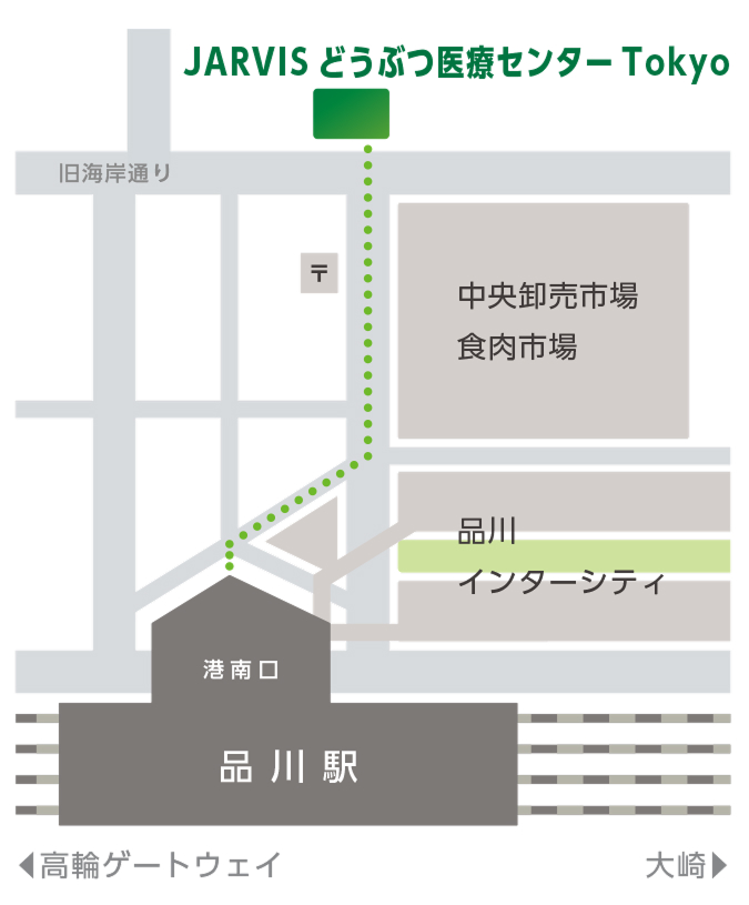駅からの道順